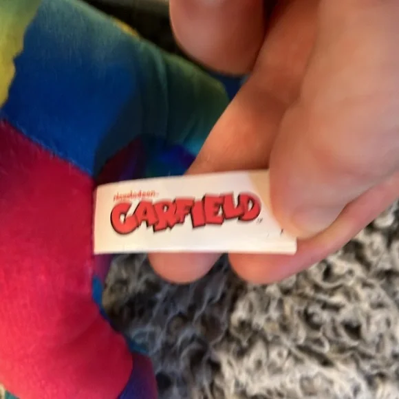 Garfield Plush Multicolor Tye Dye - Picture 3 of 4